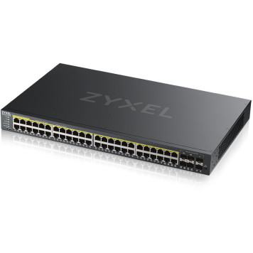 Коммутатор Zyxel NebulaFlex Pro GS2220-50HP GS2220-50HP-EU0101F 48G 2SFP 44PoE+ 375W управляемый -2