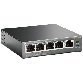 Коммутатор TP-Link TL-SG1005P 5G 4PoE 56W неуправляемый -2