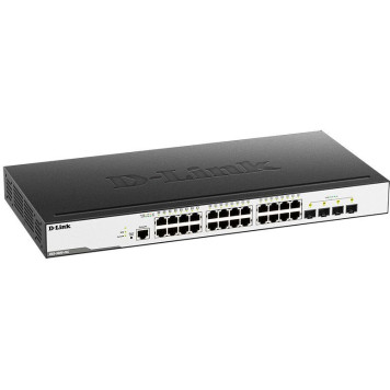 Коммутатор D-Link DGS-3000-28L/B1A 24G 4SFP управляемый -1