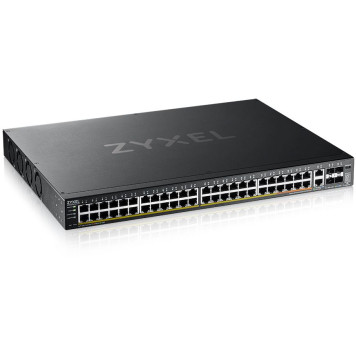 Коммутатор Zyxel NebulaFlex Pro XGS2220-54FP-EU0101F (L3) 48x1Гбит/с 2x10Гбит/с 4SFP+ 40PoE+ 10PoE++ 960W управляемый 