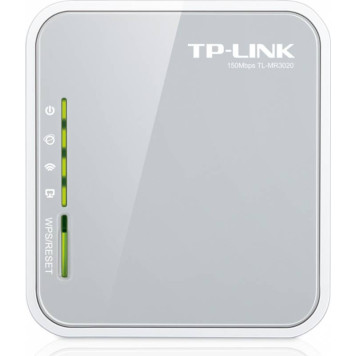 Роутер беспроводной TP-Link TL-MR3020 N300 10/100BASE-TX/4G ready белый -1