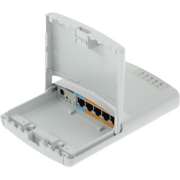 Маршрутизатор MikroTik PowerBox (RB750P-PBR2) 10/100BASE-TX белый -9