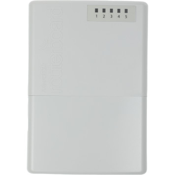 Маршрутизатор MikroTik PowerBox (RB750P-PBR2) 10/100BASE-TX белый -5