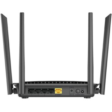 Роутер беспроводной D-Link DIR-842/RU (DIR-842/RU/R1) AC1200 10/100/1000BASE-TX черный 