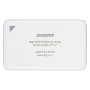 Модем 3G/4G Digma Mobile Wifi DMW1969 USB Wi-Fi Firewall +Router внешний белый -5