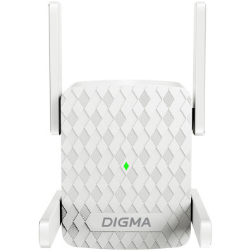 Повторитель беспроводного сигнала Digma D-WR310 (D-WR310V2) N300 Wi-Fi белый -4