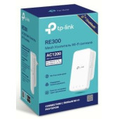 Повторитель беспроводного сигнала TP-Link RE300 AC1200 Wi-Fi белый