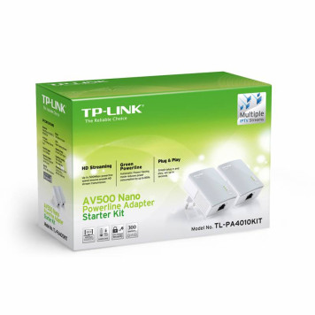 Сетевой адаптер Powerline TP-Link TL-PA4010KIT Fast Ethernet -2