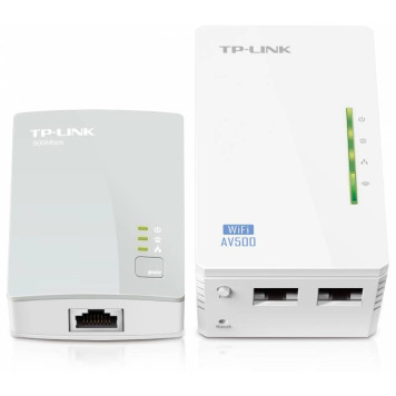 Сетевой адаптер Powerline TP-Link TL-WPA4220KIT AV600 Fast Ethernet -1