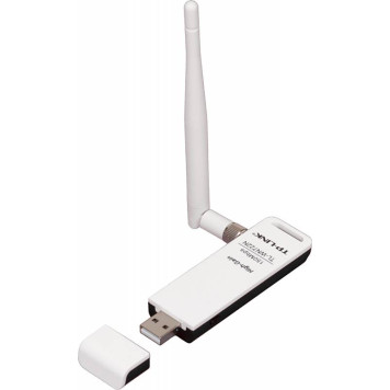 Сетевой адаптер WiFi TP-Link TL-WN722N N150 USB 2.0 (ант.внеш.съем) 1ант. -8