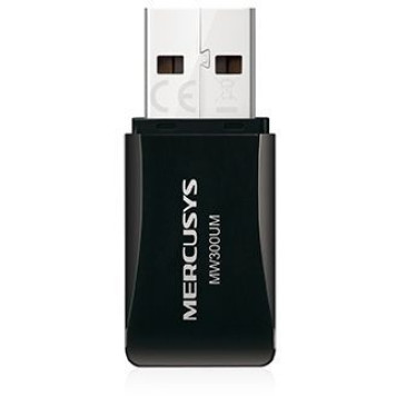 Сетевой адаптер WiFi Mercusys MW300UM N300 USB 2.0 -1