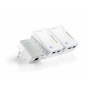 Сетевой адаптер HomePlug AV/Wi-Fi TP-Link TL-WPA4220TKIT Ethernet (ант.внутр.)