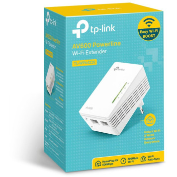 Сетевой адаптер Powerline TP-Link TL-WPA4220 AV600 Fast Ethernet (ант.внутр.) -3