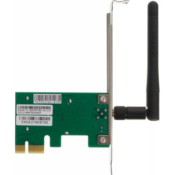 Сетевой адаптер WiFi TP-Link TL-WN781ND N150 PCI Express (ант.внеш.съем) 1ант. -1