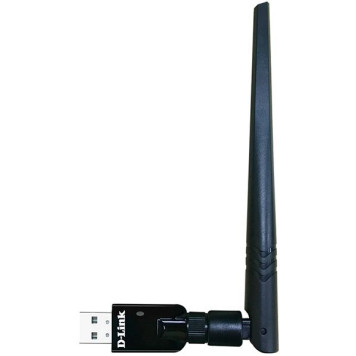 Сетевой адаптер WiFi D-Link DWA-172/RU/B1A AC600 USB 2.0 (ант.внеш.съем) 1ант. 