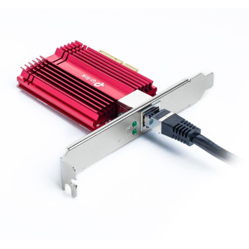 Сетевой адаптер PCI Express TP-Link TX401 PCI Express x4 -2