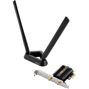 Сетевой адаптер Wi-Fi + Bluetooth Asus PCE-AXE59BT AX2400 PCI Express x1 2ант. 