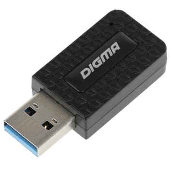 Сетевой адаптер WiFi Digma DWA-AC1300C AC1300 USB 3.0 (ант.внутр.) 1ант. (упак.:1шт) -2