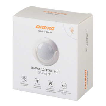 Датчик движения Digma DiSense M1 (DSM1) белый -1