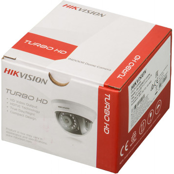 Камера видеонаблюдения Hikvision DS-2CE56C0T-MMPK 2.8-2.8мм HD-TVI цветная корп.:белый -2