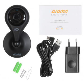 Видеокамера IP Digma DiVision 300 3.6-3.6мм цветная корп.:черный/черный -7