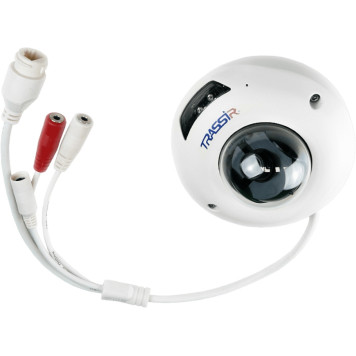 Видеокамера IP Trassir TR-D4121IR1 3.6-3.6мм цветная корп.:белый -1