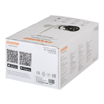 Видеокамера IP Digma DiVision 600 3.6-3.6мм цветная корп.:белый/черный -1
