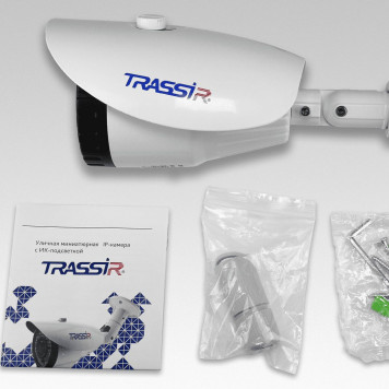 Камера видеонаблюдения IP Trassir TR-D2B5-noPOE 3.6-3.6мм цв. корп.:белый -1