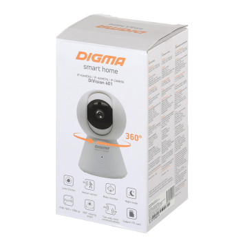 Видеокамера IP Digma DiVision 401 2.8-2.8мм цветная корп.:черный -2