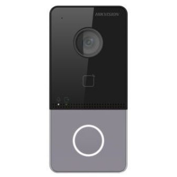 Видеопанель Hikvision DS-KV6103-PE1 CMOS цвет панели: серый 